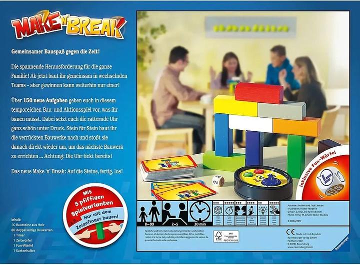 Produktbild Ravensburger Make 'n' Break (Deutsch, 2 - 5 Spieler)