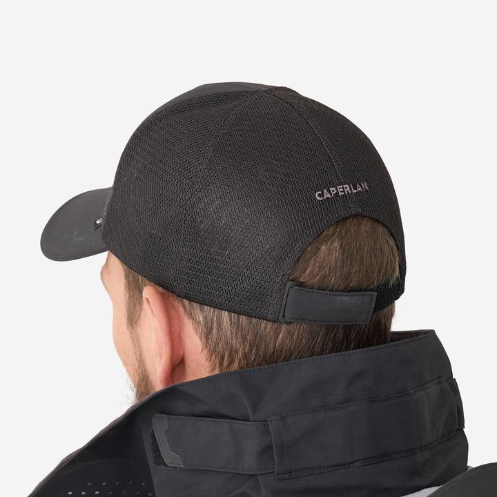 Actual product image Caperlan Fishing cap waterproof 900 - Black