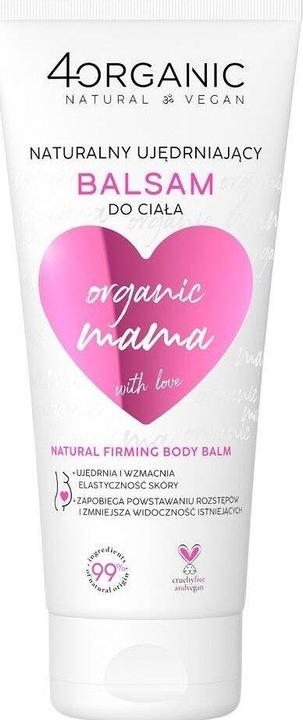 Actual product image 4Organic Mama Natural Firming Body Lotion 200ml (Body lotion, 200 ml)