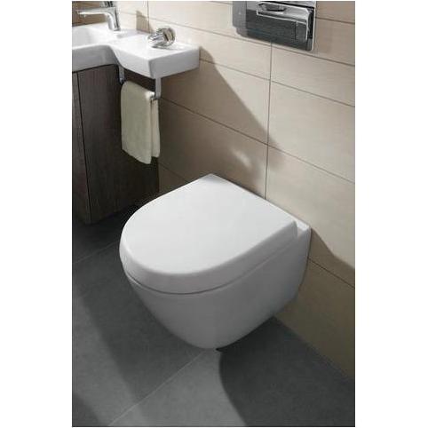 Thumbnail - Villeroy & Boch, Toilette + Bidet, Tiefspl-WC Subway compact 2.0 verkrzt DirectFlush offener Splrand wei wandhnge