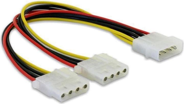 Image du produit Delock Câble d'alimentation en Y pour 5,25 appareils