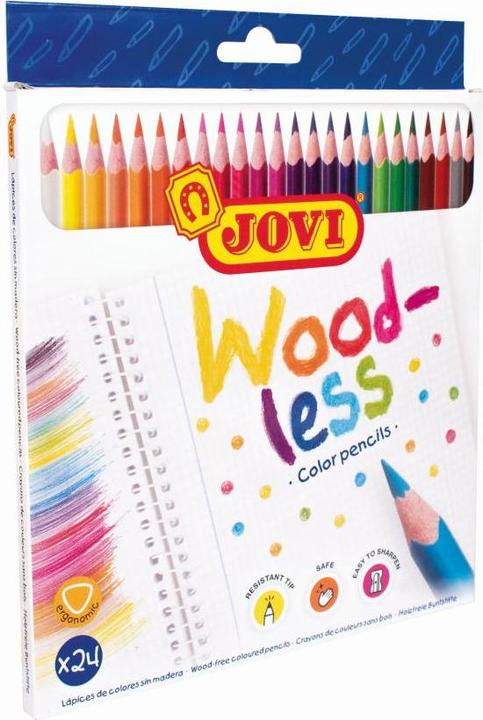 Produktbild Jovi Buntstifte Woodless VE=24 Farben (24x)