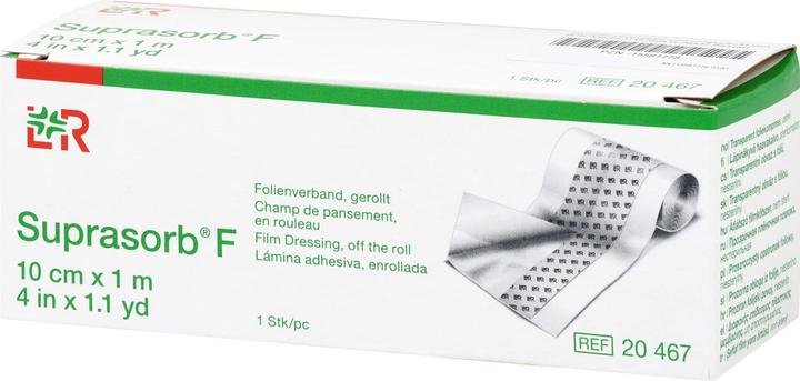 Actual product image Suprasorb Folien Verband 10cmx1m unsteril (1 x)