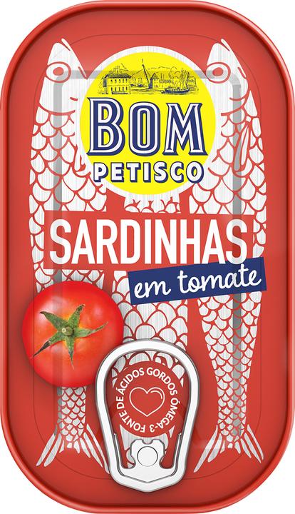 Immagine prodotto Bom Petisco Sarde in salsa di pomodoro (120 g)