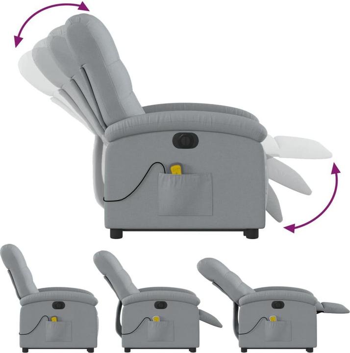 Image du produit vidaXL Massagesessel mit Aufstehhilfe