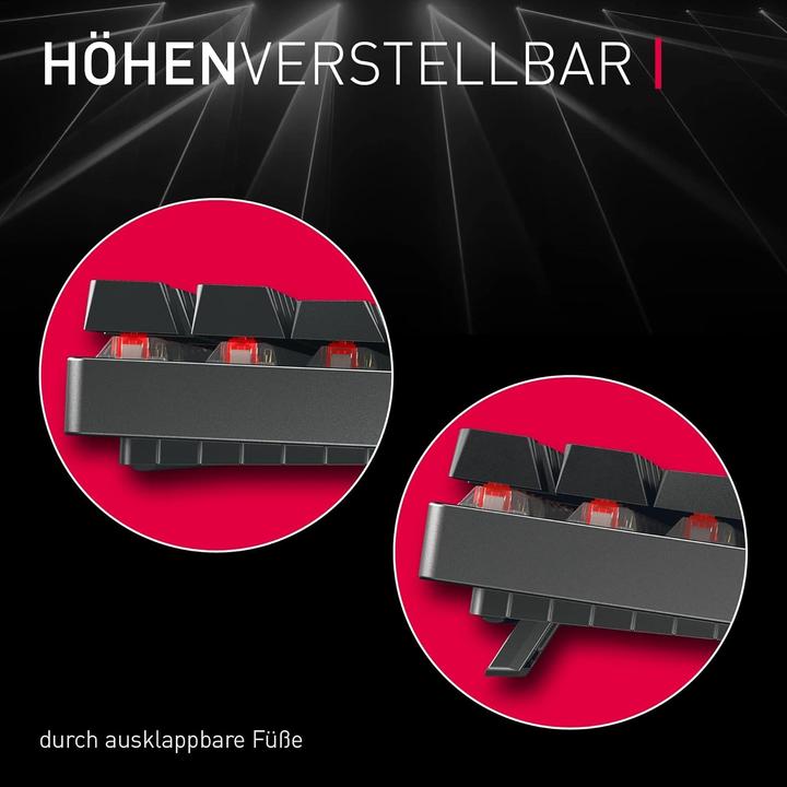 Actual product image CHERRY xtrfy MX 8.2 (DE, Cable, Wireless)