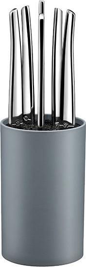 Actual product image Amefa JET - 6-pc steak knives in grey block - mirror (6 pcs., Cutlery set)