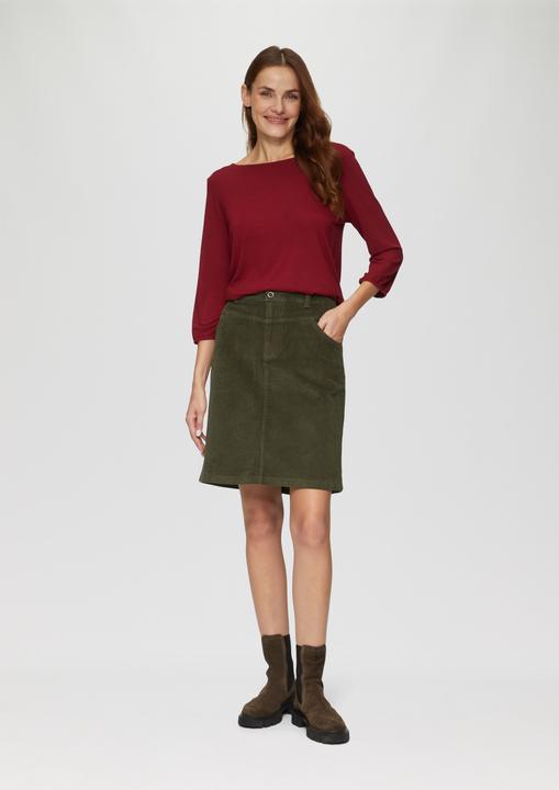 Produktbild S.Oliver Rock Cordrock mit Sattelbund (44)