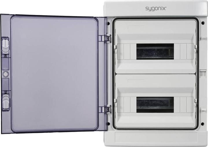 Actual product image Sygonix SY-6696060 Kleinverteiler Oberflächenmontage Anzahl Teilungen = 24 Anza