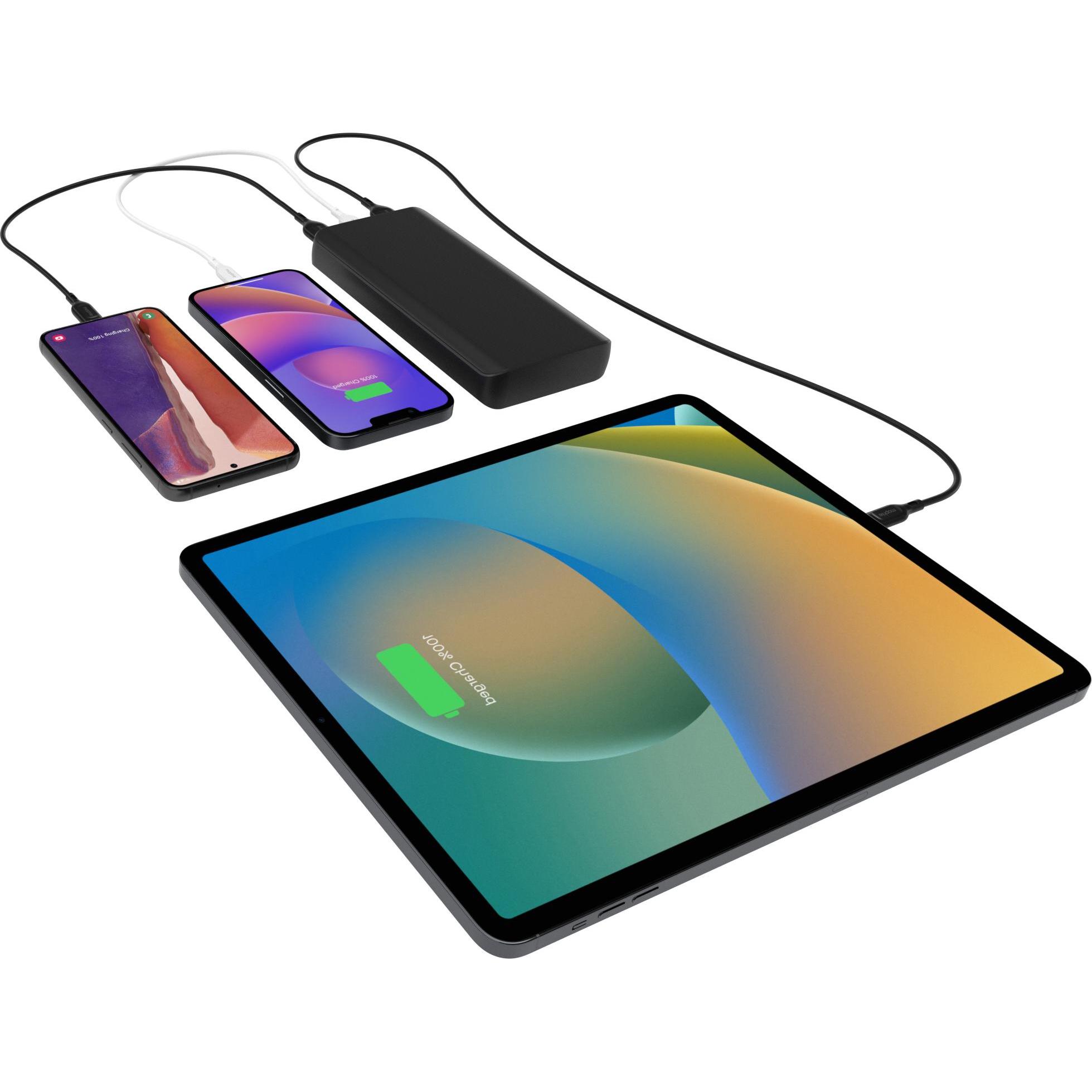 Thumbnail - mophie Essential (20000 mAh, 20 W, 20 Wh), Powerbank, Schwarz