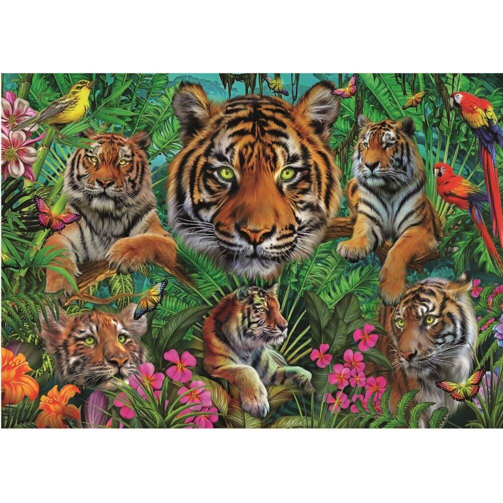 Thumbnail - Educa 19902 Πάζλ 500Τεμ. Tiger Jungle (500 Teile)