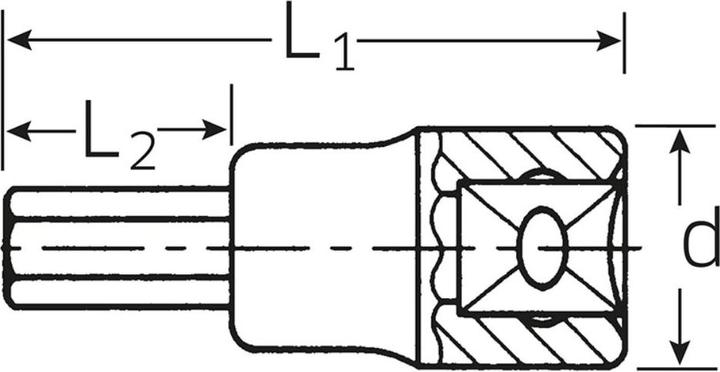 Produktbild Stahlwille InnenSechskant SteckschlüsselBitEinsatz (17 mm)