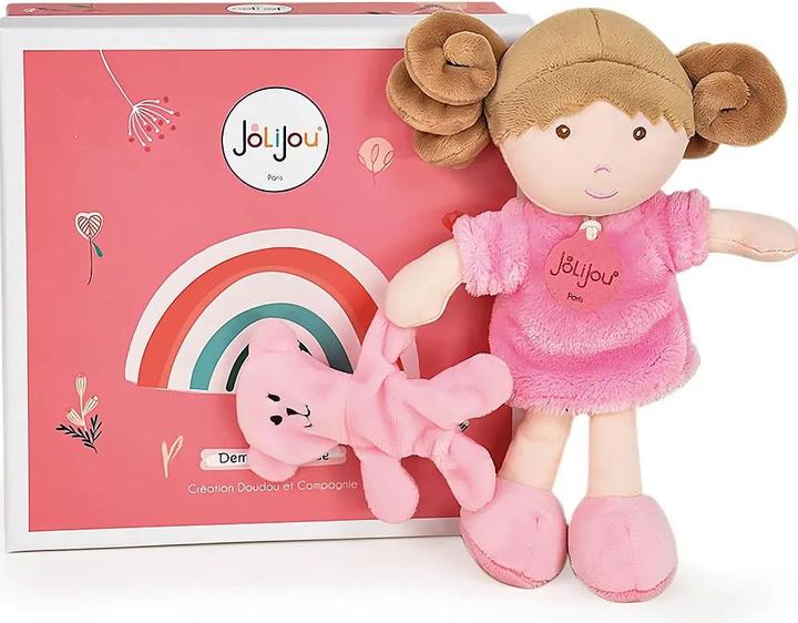 Produktbild Doudou et Compagnie Schmusepuppe Rose 21cm