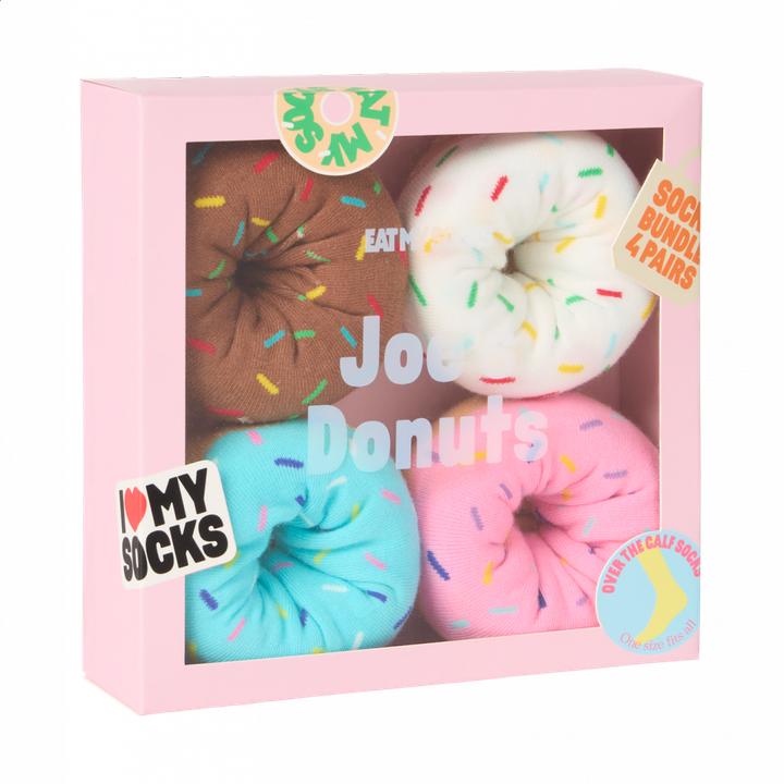 Actual product image Eat My Socks Socks, Joe's Donuts, 4 (One size)