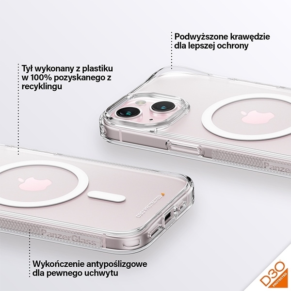 Actual product image PanzerGlass Hard Case (Apple iPhone 15)