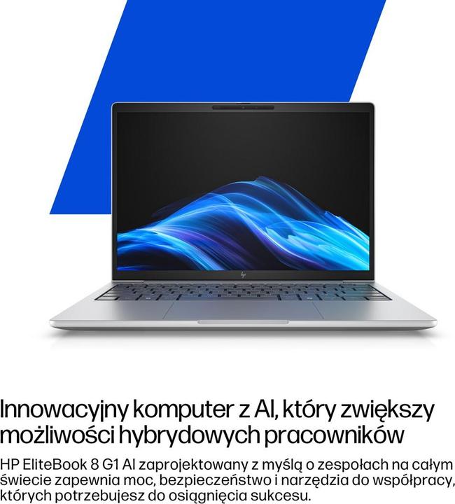 Produktbild HP EliteBook 8 G1i 16 inch Notebook AI PC (16", 1000 GB, 32 GB, Nummernblock)