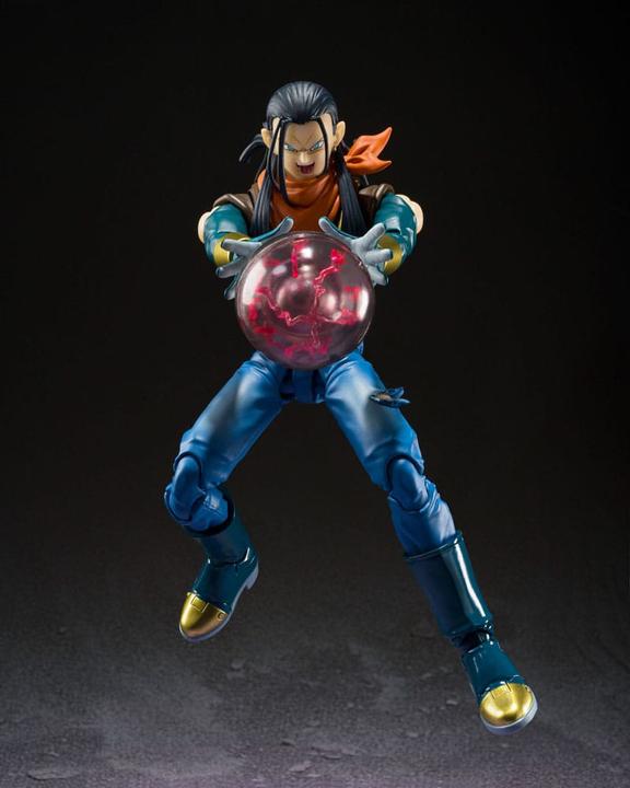 Actual product image Bandai Dragon Ball GT S.H.Figuarts Super Android 17
