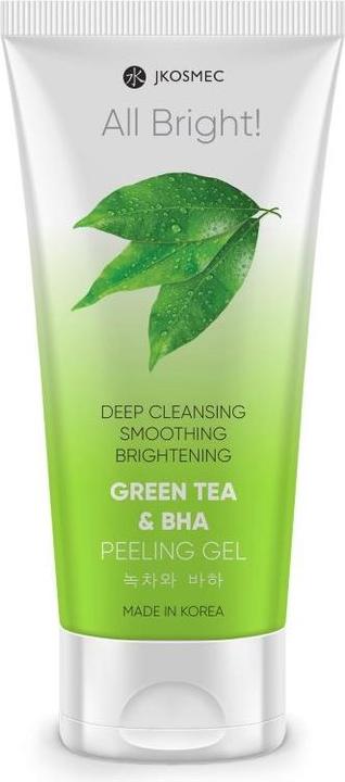 Actual product image JKosmec All Bright Green Tea and BHA Basic Peeling Gel (Cleansing scrub, 180 ml)