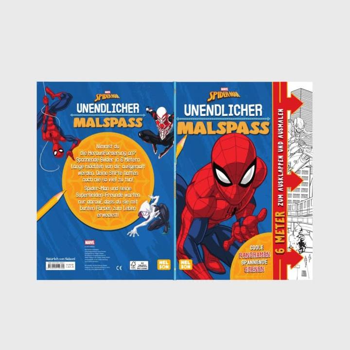 Actual product image MARVEL Spider-Man Unendlicher Malspass