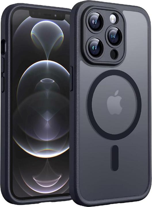 Produktbild Techsuit - PureFrost MagSafe - iPhone 12 Pro - Frosted Black (Apple iPhone 12 Pro)