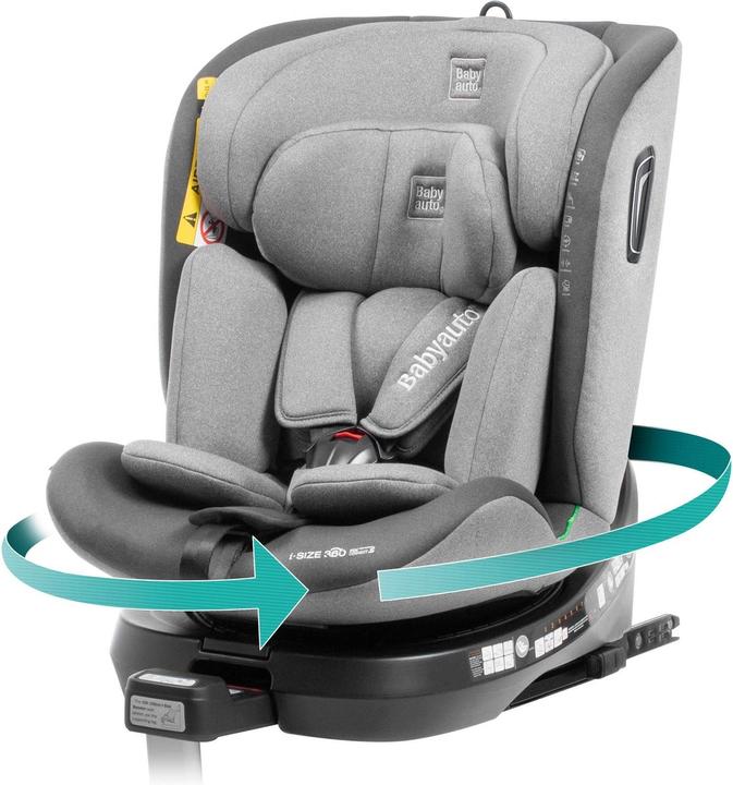Immagine prodotto Babyauto Seggiolino auto Baby car aitana i -size - 360âº ruotabile - Isofix - 40-150 cm - 0-36kg - fino a 12