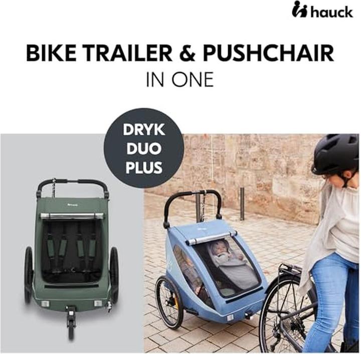 Produktbild Hauck Dryk Duo Plus Fahrradanhänger
