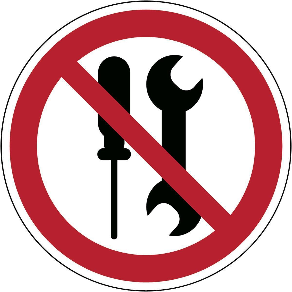 Thumbnail - Brady, Etiketten, ISO Safety Sign - Not to be