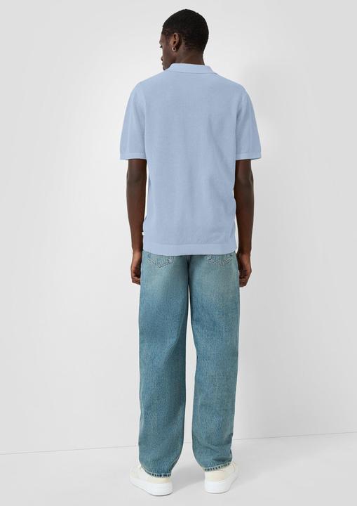 Produktbild s.Oliver Strick-Poloshirt (M)