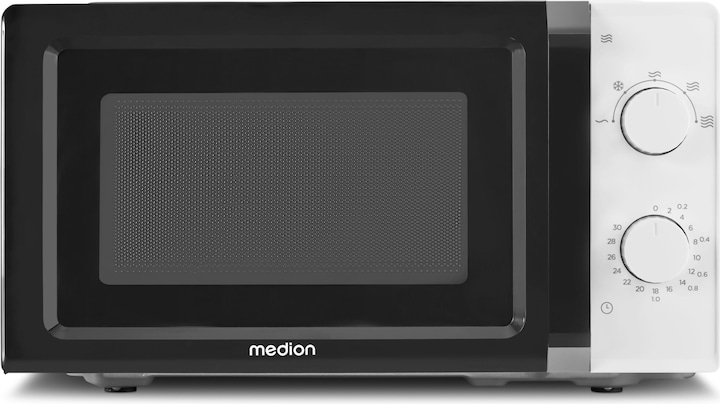Medion MD 11475 Mikrowelle schwarz 20l (EU-Stecker, 20 l)