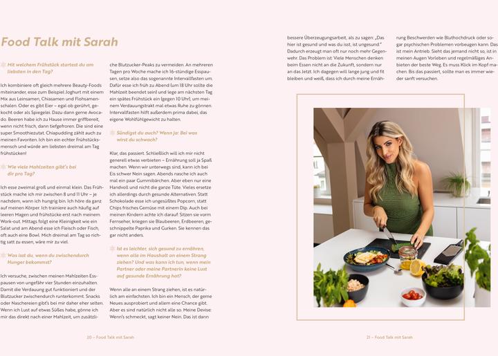 Actual product image My Beauty Food (German, Sarah Harrison, 2024)