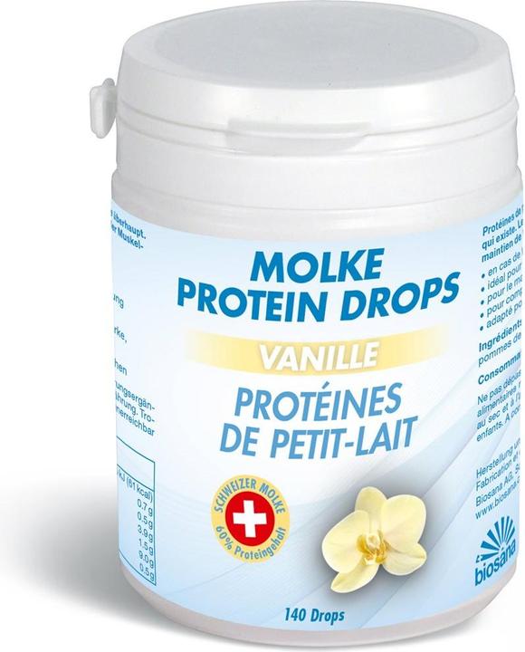 Actual product image Biosana Whey Protein Drops Vanilla (140 pcs., 462.40 ml)