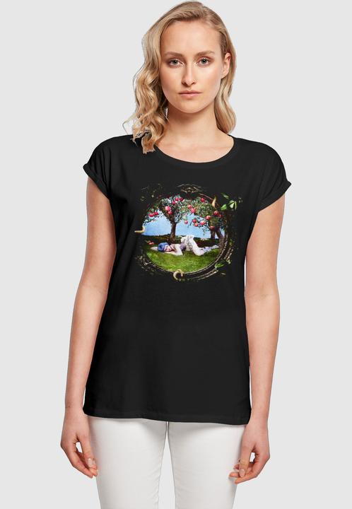 Produktbild Merchcode Ladies Ashnikko - Apple Picture Extended Shoulder Tee - 170099 (S)
