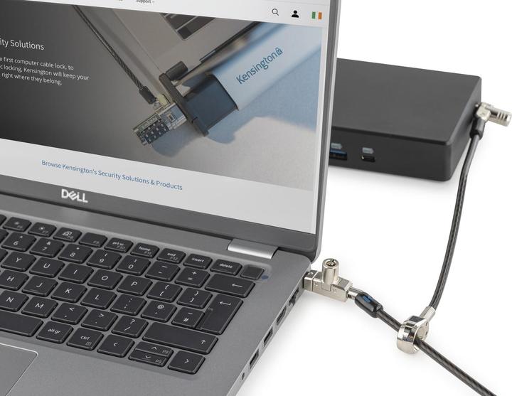 Actual product image Kensington Slim N17 2.0 Laptop Lock f.Wedge,Dual Head