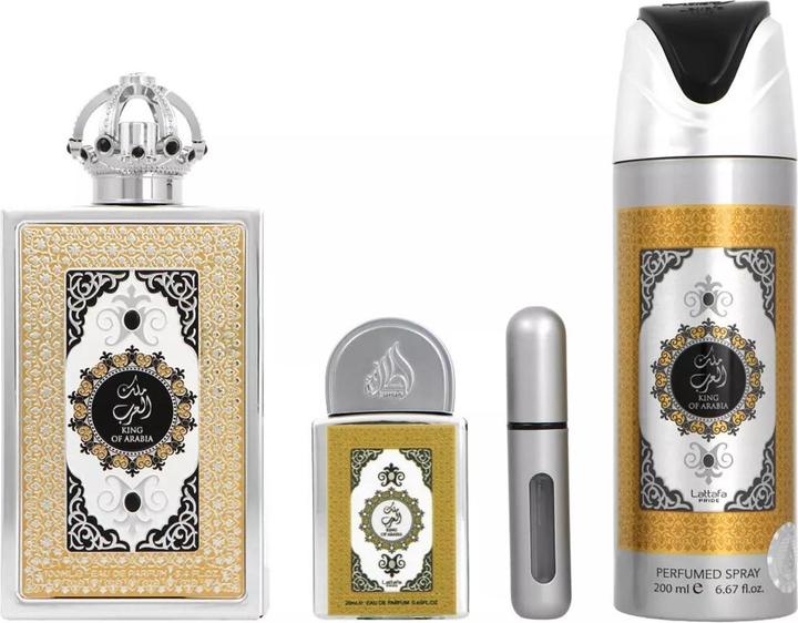 Actual product image Lattafa King Of Arabia (Perfume set)