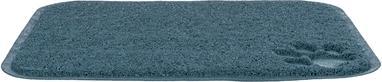 Image du produit Trixie Schoonloopmat Voor Kattenbakken Pvc Blauw - 45X37 Cm