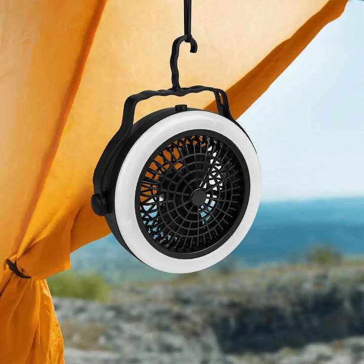 Produktbild Grundig Campinglampe und Ventilator
