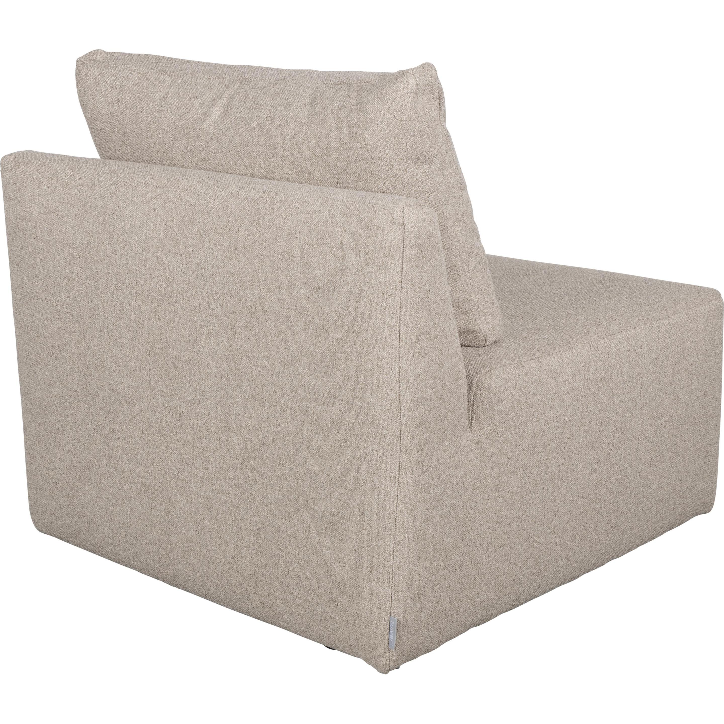 Thumbnail - Zuiver, Sofa, Prosper Sofa Element 1-seater Cappuccino (1-Sitzer)