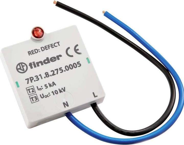 Produktbild Finder Überspannungsableiter für 1-phasige TN-S und TT-Netze