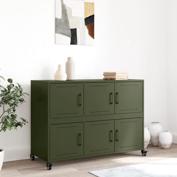 Produktbild vidaXL Sideboard Kaltgewalzter (39 x 100.50 x 72 cm)