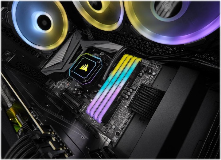 Image du produit Corsair Vengeance RGB RT (4 x 8GB, 3600 MHz, RAM DDR4, DIMM)
