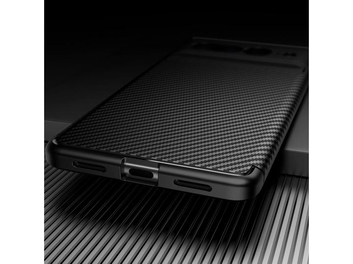 Immagine prodotto Screenguard Google Pixel 7 Pro Cover Custodia in TPU con design al carbonio (Google Pixel 7 Pro)