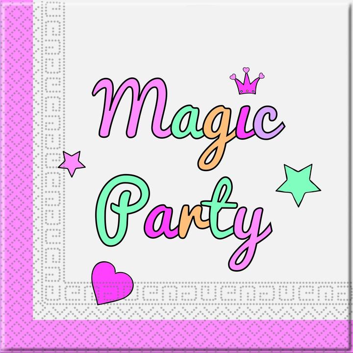 Produktbild JT Lizenzen Magic Servietten: Magic Party:2 (20 x, 33 x 33 cm)