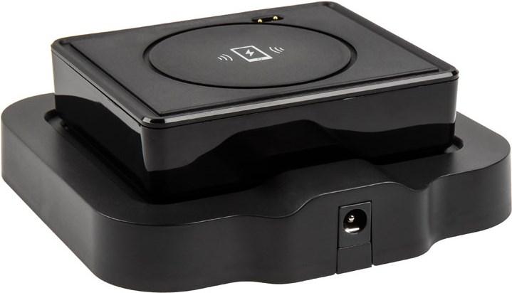 Produktbild Silverstone SST-QIB052-D Qi Lader mit Docking Station - schwarz (15.50 W)