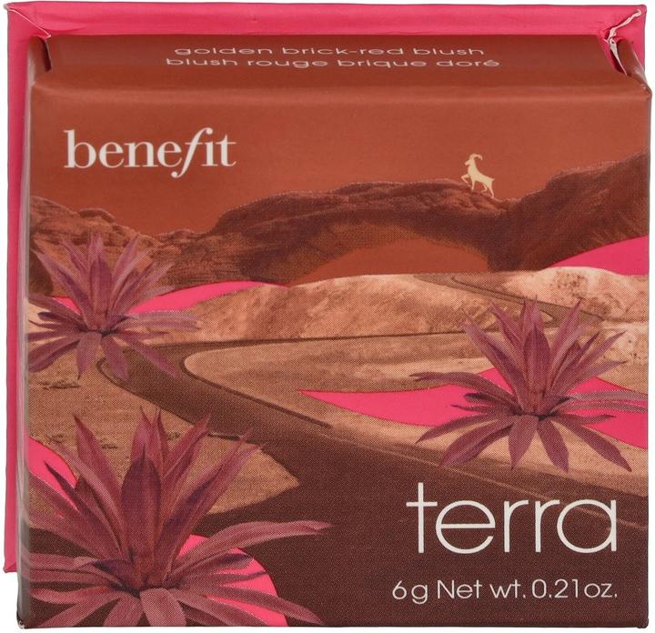 Produktbild BeneFit Cosmetics BENEFIT Wanderful World Blushes Terra Powder Blusher róż w pudrze Golden Brick-Red 6g (Terra - Golden Brick-Red)