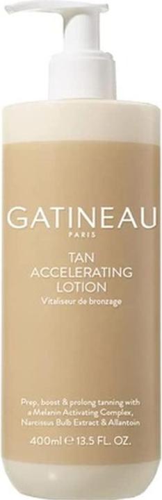 Gatineau Tan Accelerating Lotion Enhance Natural Tanning for Face & Body 400ml (Selbstbräunungsschaum, 400 ml)