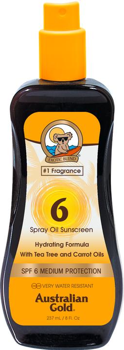 Produktbild Australian Gold Ölspray (Sonnenspray, Sonnenöl, Bis SPF 10, 237 ml)