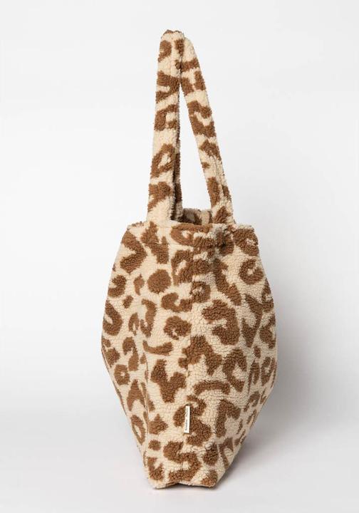 Image du produit Studio Noos Ecru Leopard Teddy Mom Bag