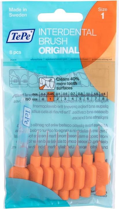 Produktbild TePe Orange G2 (8x, 0.45 mm)