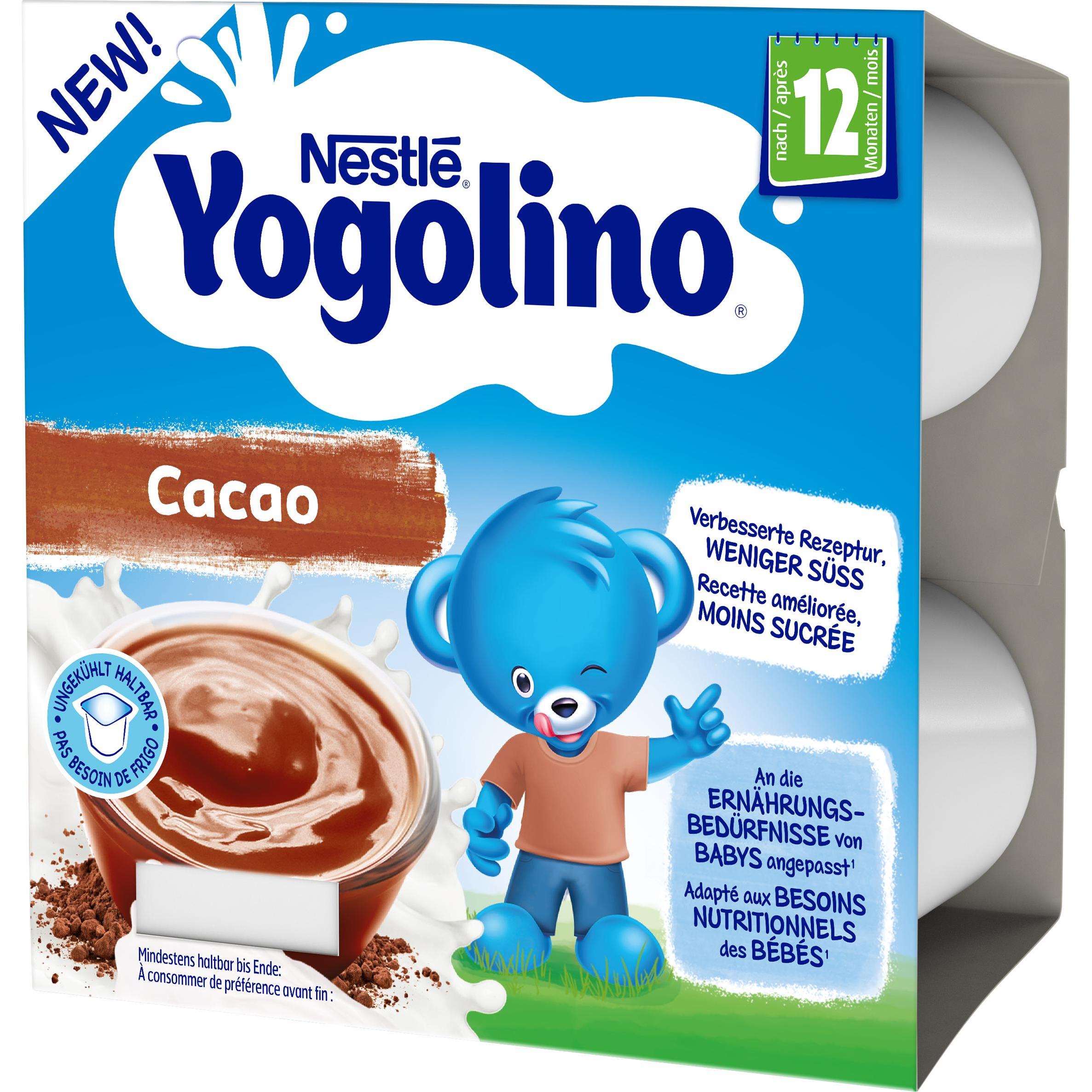 Nestlé NESTLE Yogolino Cacao 12M 4x100g (400 g) - buy at Galaxus
