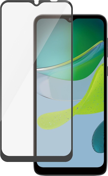 Actual product image PanzerGlass Ultra-Wide Fit (1 Piece, Motorola Moto E13)